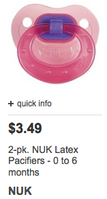 New $1/1 Nuk Pacifier Coupon + Deals at Target, Walmart &amp; More! | Living Rich With Coupons®