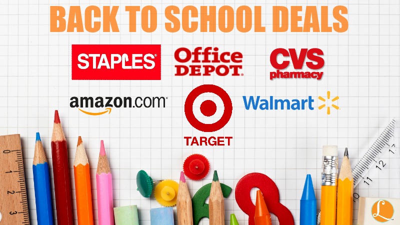 Back to School Deals stores