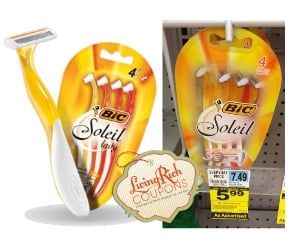 Bic Soleil Razors Only $0.99 at Rite Aid! | Living Rich With Coupons®