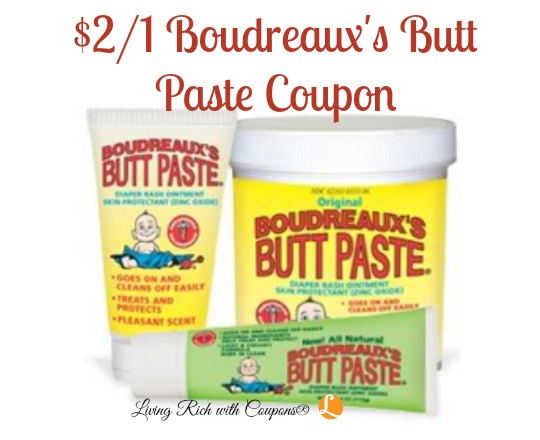 Butt Paste Coupon 83