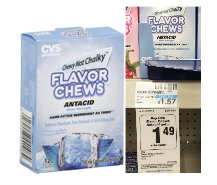 CVS Flavor Chews Antacid Deal