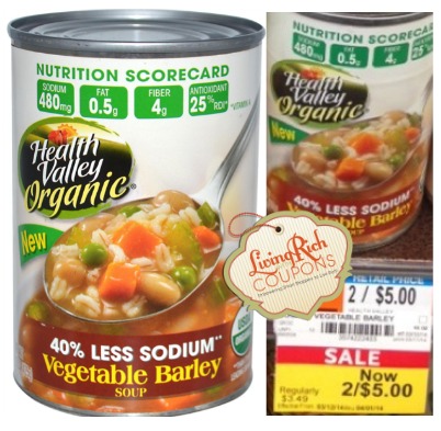 Health Valley Organic Soup Whole Foods Deal