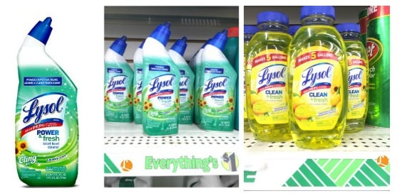 lysol products dollar tree