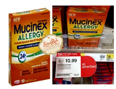 Mucinex Allergy Target Deal