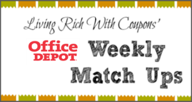 Office Depot match ups 3/9