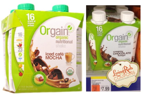 Orgain Nutritional Shakes Walgreens Deal