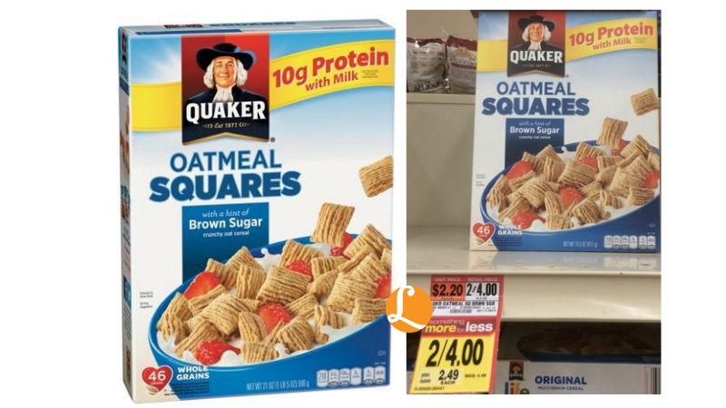 quaker oatmeal cereal acme
