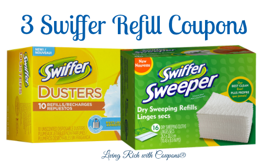 3 New Swiffer Refill Coupons + Deals at Kmart &amp; Rite Aid | Living Rich With Coupons®