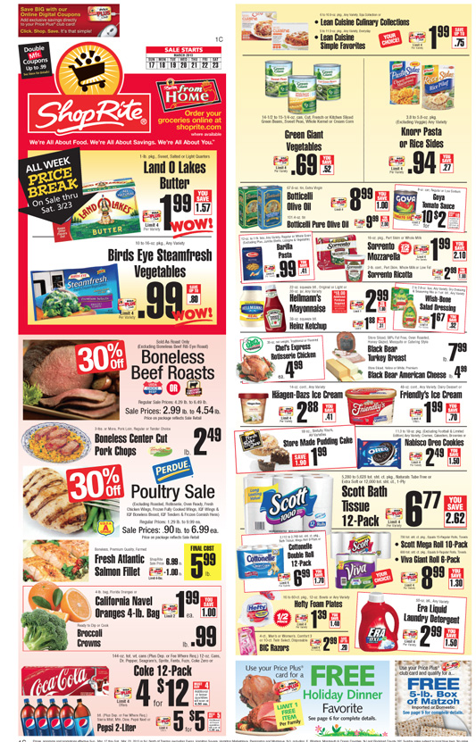 ShopRite Coupon Match Ups 3/17 3/23 Living Rich With Coupons®