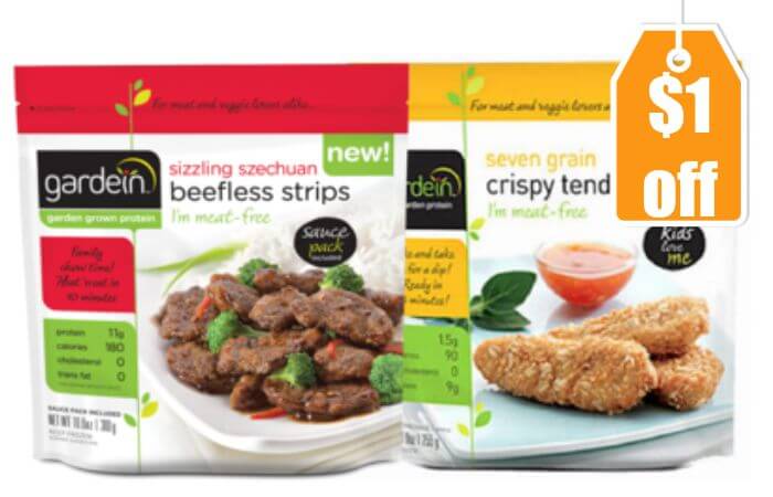New 1/1 Gardein Meat Free Frozen Entree Coupon + Deals! Living Rich