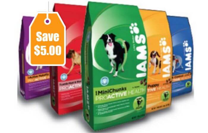 New 5/1 Iams Dry Dog Food Coupon + Deals at Target, Walmart & More