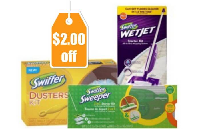 New $2/1 Swiffer Starter Kit Coupon – $1 at Dollar General &amp; More! | Living Rich With Coupons®