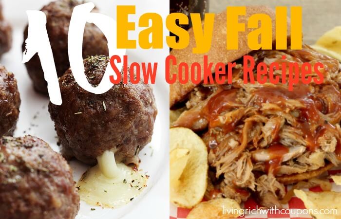 10 easy fall slow cooker recipes