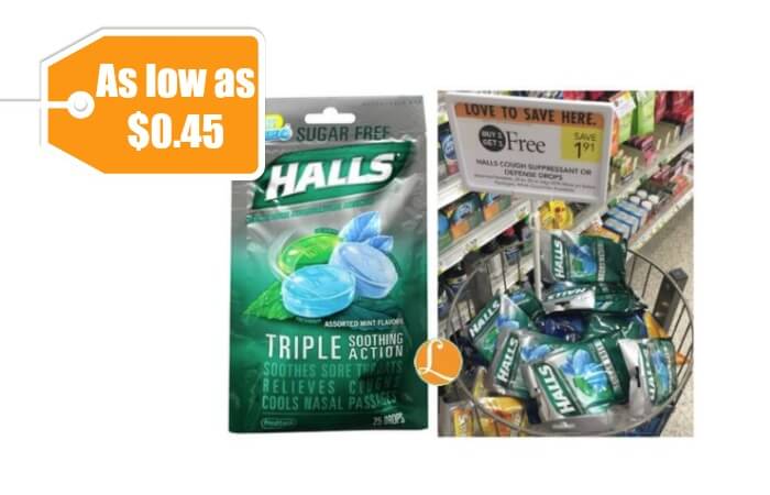 Halls Cough Drops as low as $0.45 per Bag at Publix | Living Rich With ...