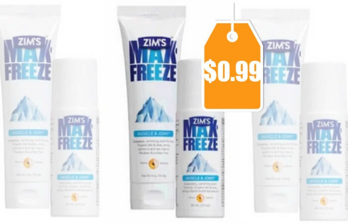 Zim’s Max-Freeze Pain Relief Only $0.99 at Walgreens! | Living Rich ...