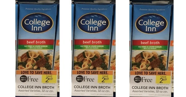 College Inn Broth Just $0.84 at Publix! | Living Rich With Coupons®