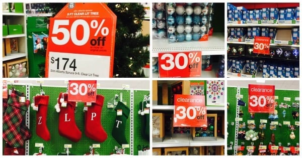 Target After Christmas Sale Has Begun - Discount Schedule 