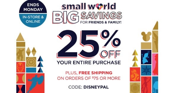 Disney Store: 25% Entire Store | Living Rich With Coupons®