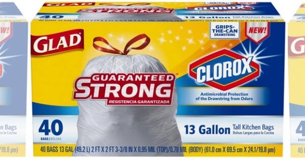 New $1/1 Glad with Clorox Trash Bags Coupon &amp; Target Gift Card Deal ...