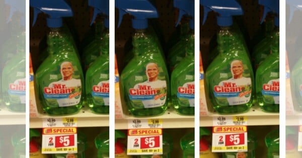 Mr. Clean All Purpose Cleaner Just $1 at Weis Market! | Living Rich With Coupons®