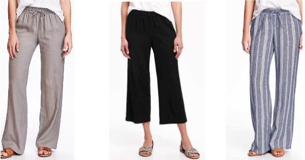 Old Navy: Women’s Linen Pants $10 (Reg. $32.94) | Living Rich With Coupons®
