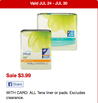 New $1/1 Tena Product Coupon – as Low as FREE at CVS! | Living Rich ...