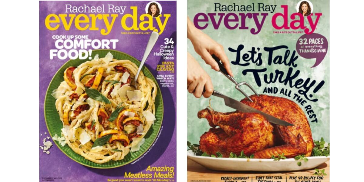 Rachael Ray Every Day Magazine Only $4.95 per Year! | Living Rich With ...