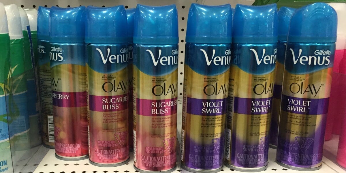 Gillette Venus Pure Shave Cream Just $1.99 at Walgreens! | Living Rich With Coupons®