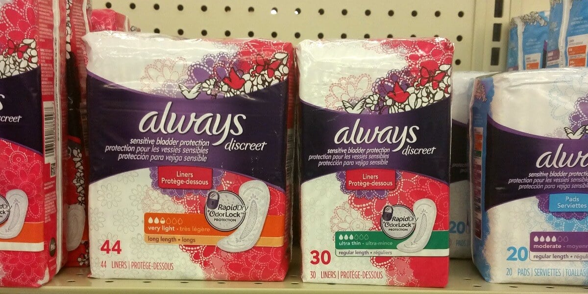 Always Discreet Liners &amp; Pads as Low as $0.60 at Rite Aid! {2/26 ...