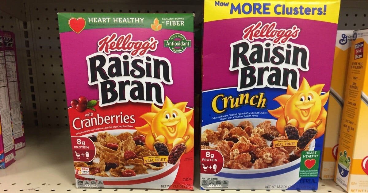 New ShopRite eCoupon! Kellogg’s Corn Flakes & Raisin Bran Cereals as