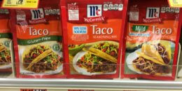 McCormick Taco Seasoning Packets Just $0.50 at ShopRite! {Ibotta Rebate}