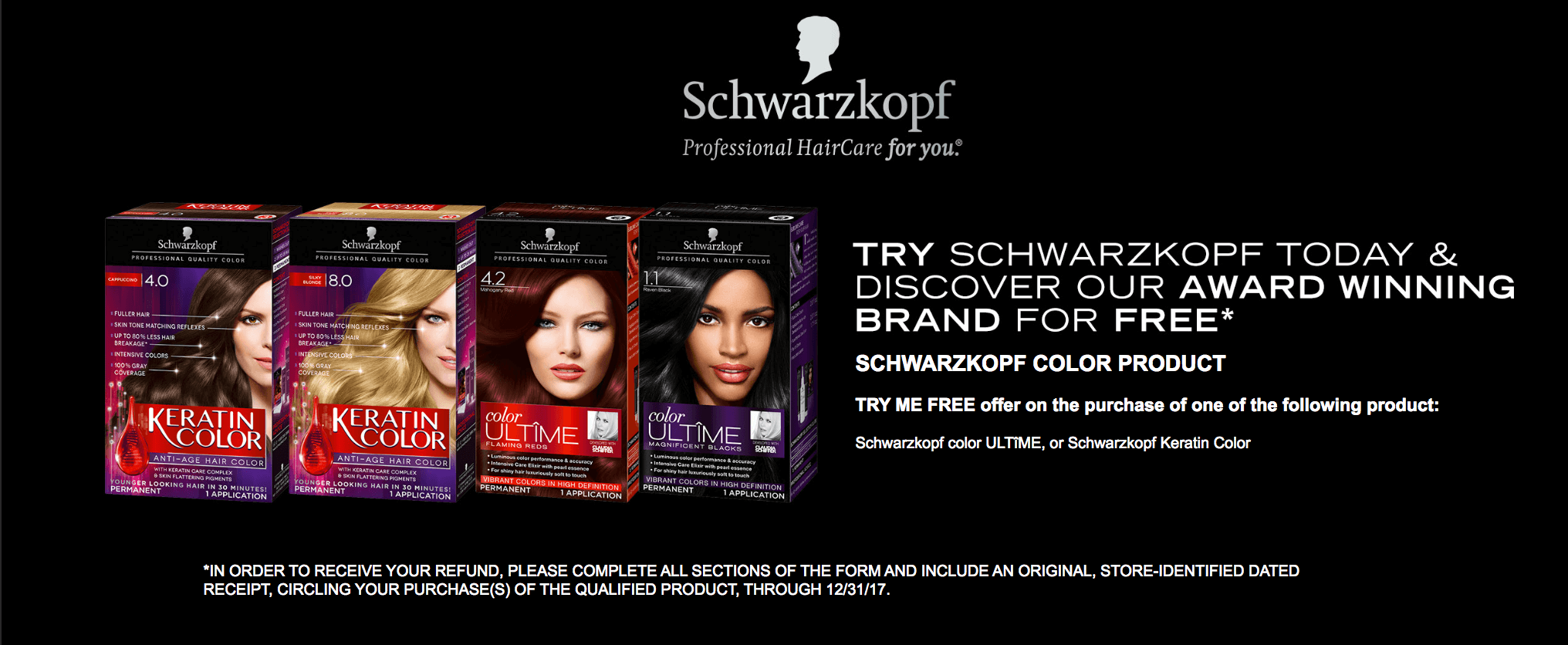 Schwarzkopf Hair Color Mail In Rebate