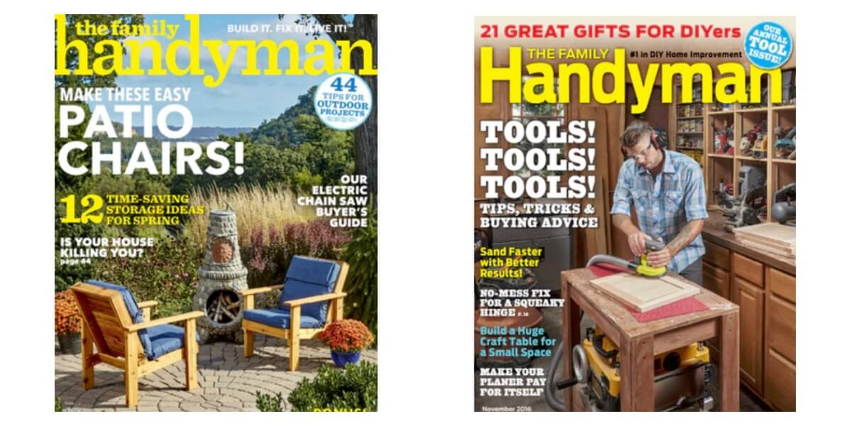 Family Handyman Magazine Deal