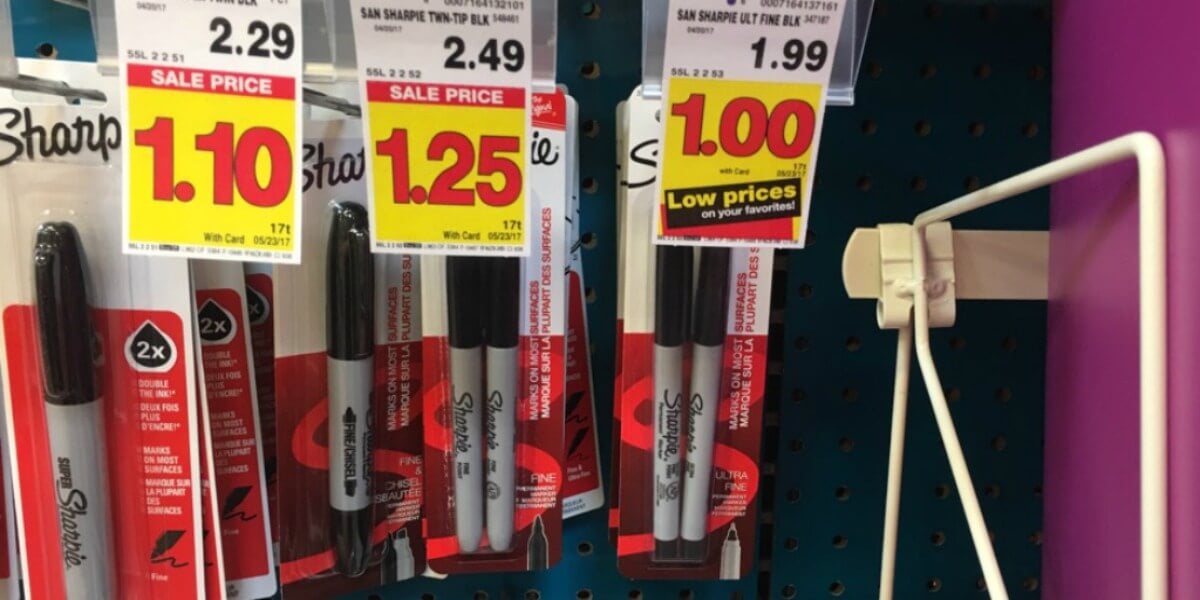 Two Pack Of Sharpie Markers Just $0.45 at Kroger! | Living Rich With ...