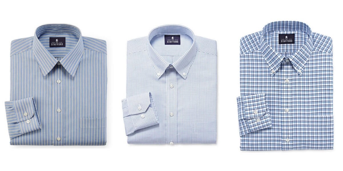 JCPenney Men’s Dress Shirts Starting at $4.89 Big and Tall Sizes Too ...