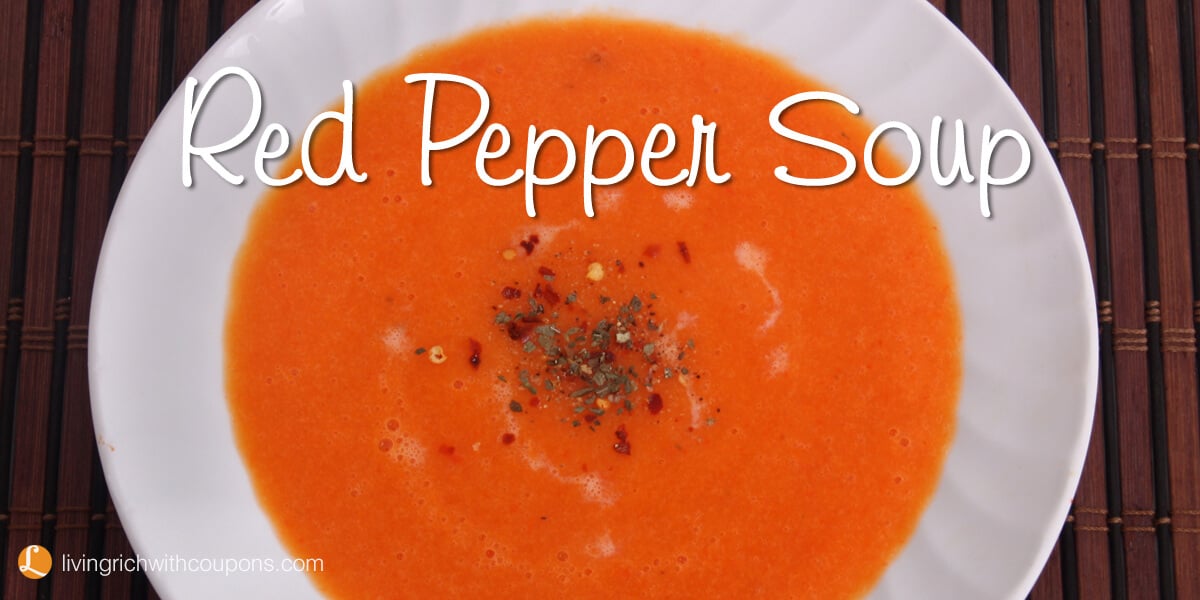 Red Pepper Soup Recipe | Living Rich With Coupons®