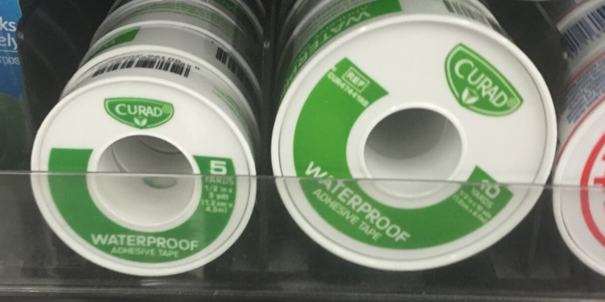 FREE Curad Waterproof Adhesive Tape at Walmart! | Living Rich With Coupons®