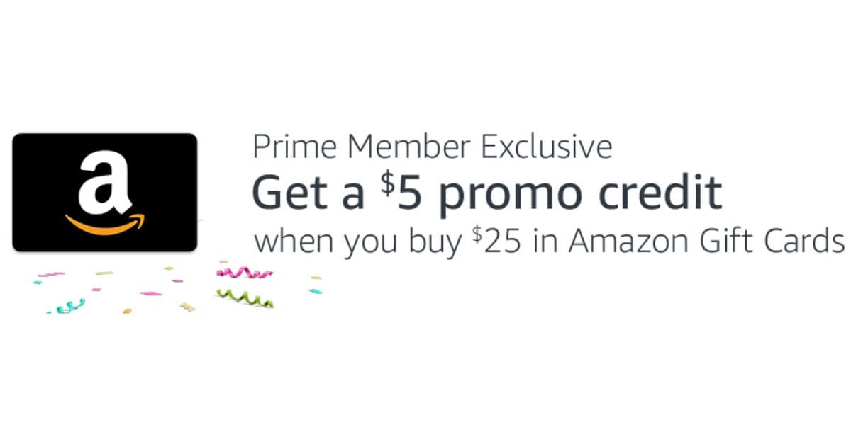 Amazon Prime Day: $5 Amazon Credit w/ $25+ Gift Card Purchase | Living Rich With Coupons®