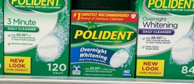 New $1.50/1 Polident Denture Cleanser Tablets Coupon – Money Maker at ...