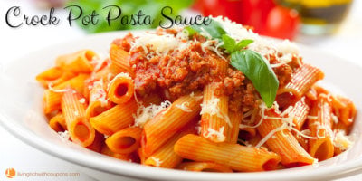 Crock Pot Pasta Sauce