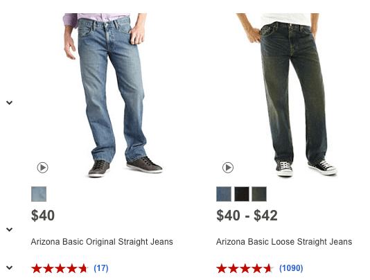 JCPenney: Men’s Arizona Jeans 3 For $42 {$14/Pair} | Living Rich With ...