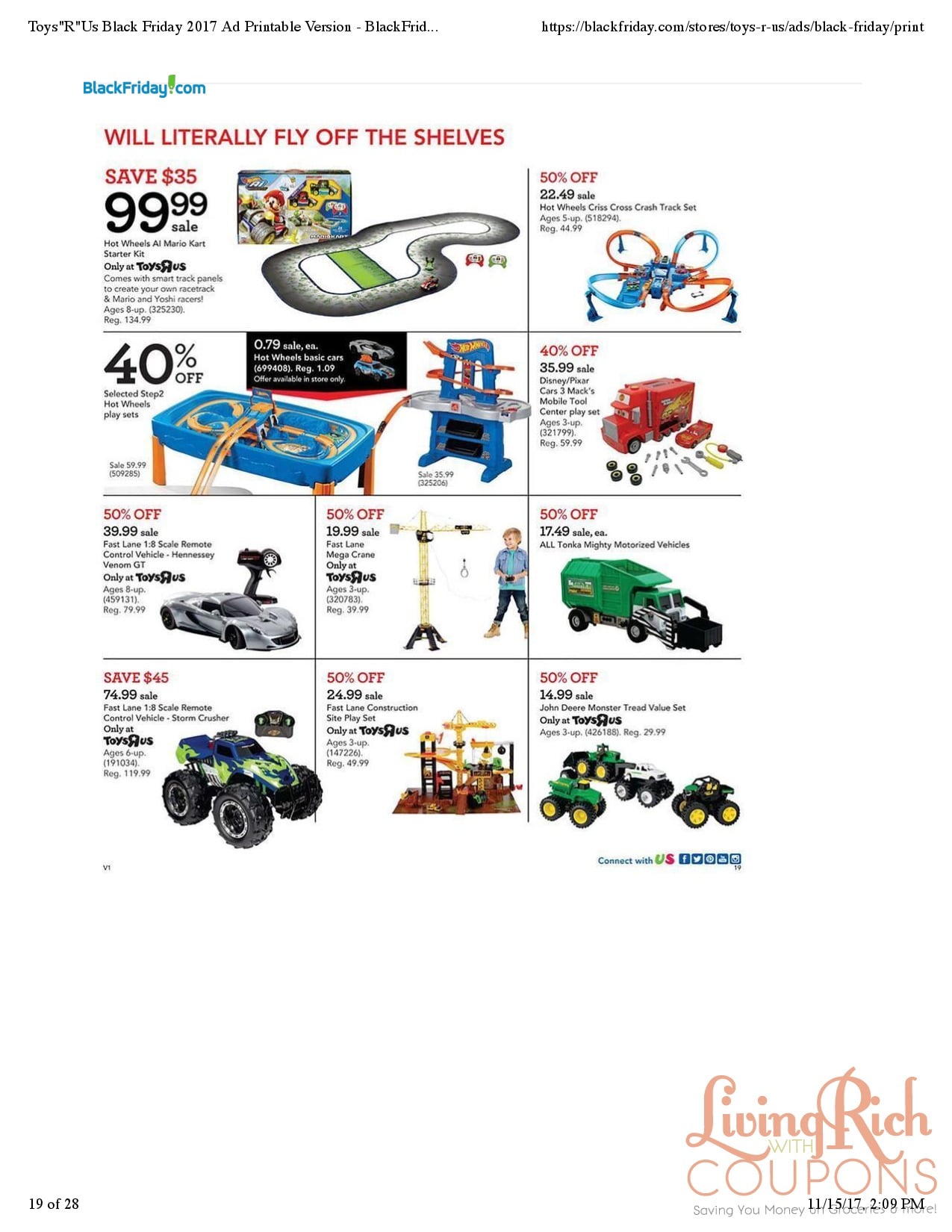 car toys black friday 2017