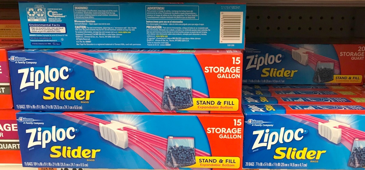 ShopRite Freezer Slider Bags, Gallon Size, 10 count