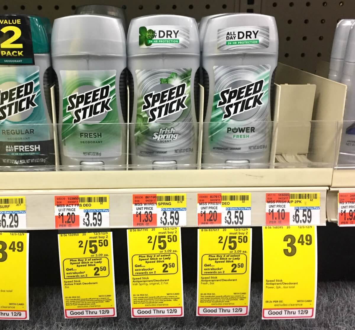 Speed Stick or Lady Speed Stick Only 1.00 at CVS! Living Rich With