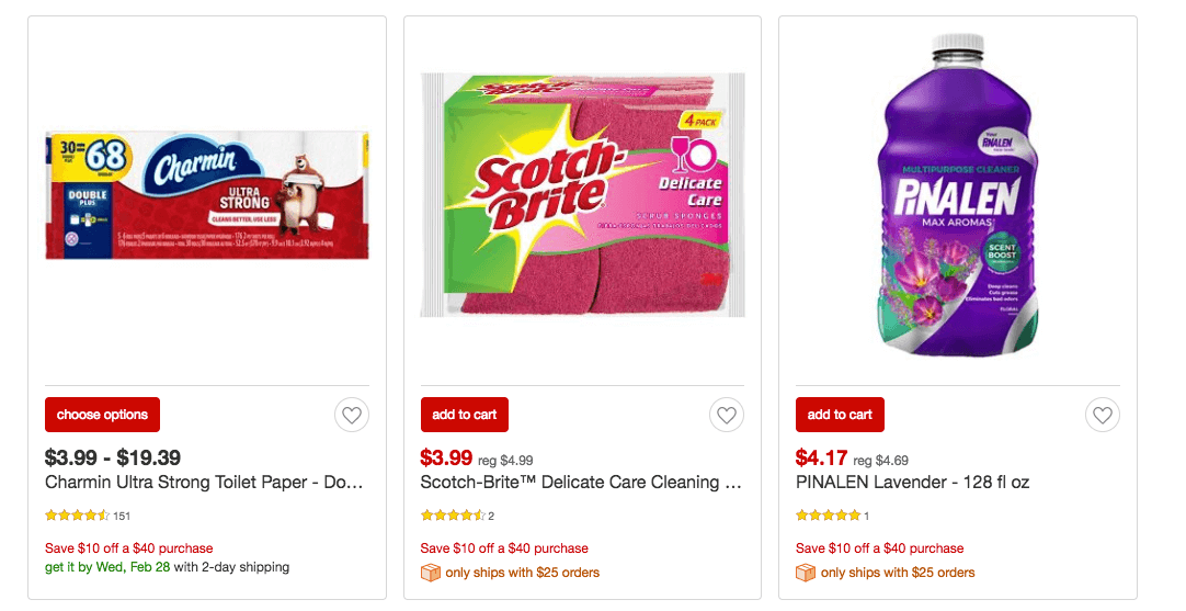 Target: $10 off $40 Household Essentials | Living Rich With Coupons®
