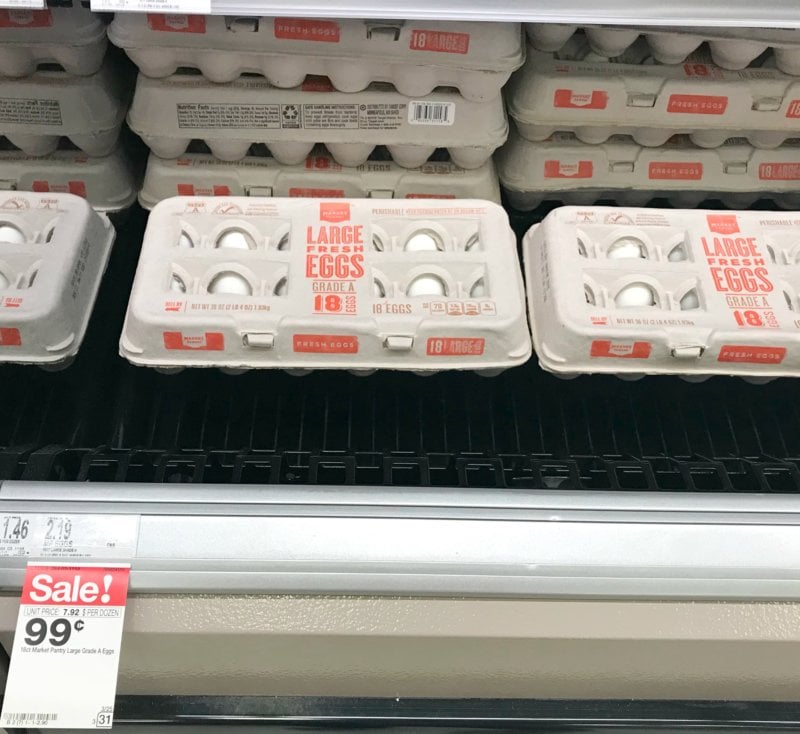Target Shoppers 18ct Market Pantry Eggs Just 0.99! {No Coupons