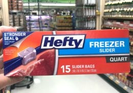 Hefty Slider Bags Just $1.99 at ShopRite!{No Coupons Needed}
