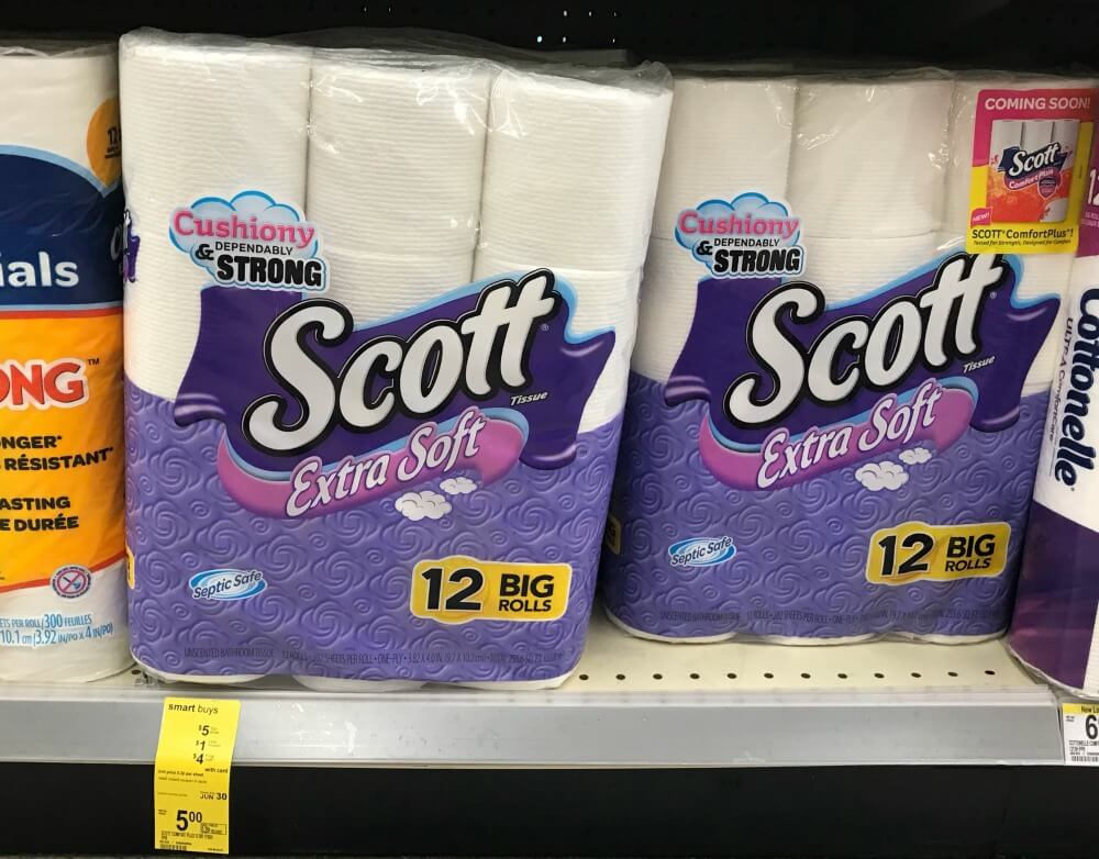 Scott Bath Tissue Just 0.29 Per Roll at Walgreens!Living