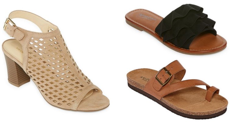JCPenney: Buy 1 Get 2 FREE Women’s Sandals (as low as $6.33 each ...