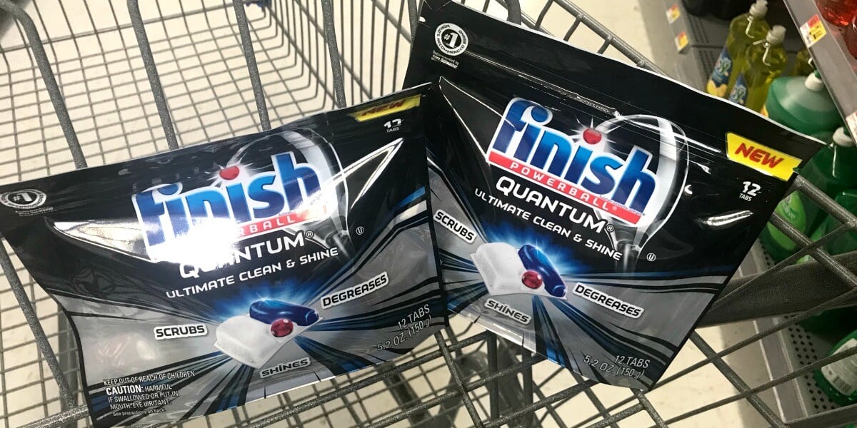 Walmart Shoppers 0.47 Finish Quantum Dishwasher Tabs! Living Rich With Coupons®